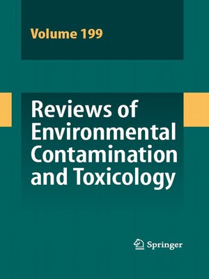 cover image of Reviews of Environmental Contamination and Toxicology 199